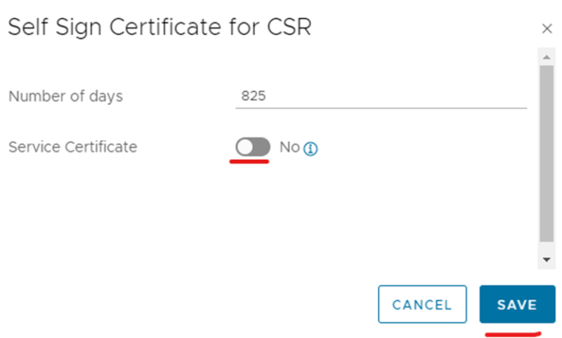 Replace Nsx T Localmanager Certificate With A Self Signed Top Vcf